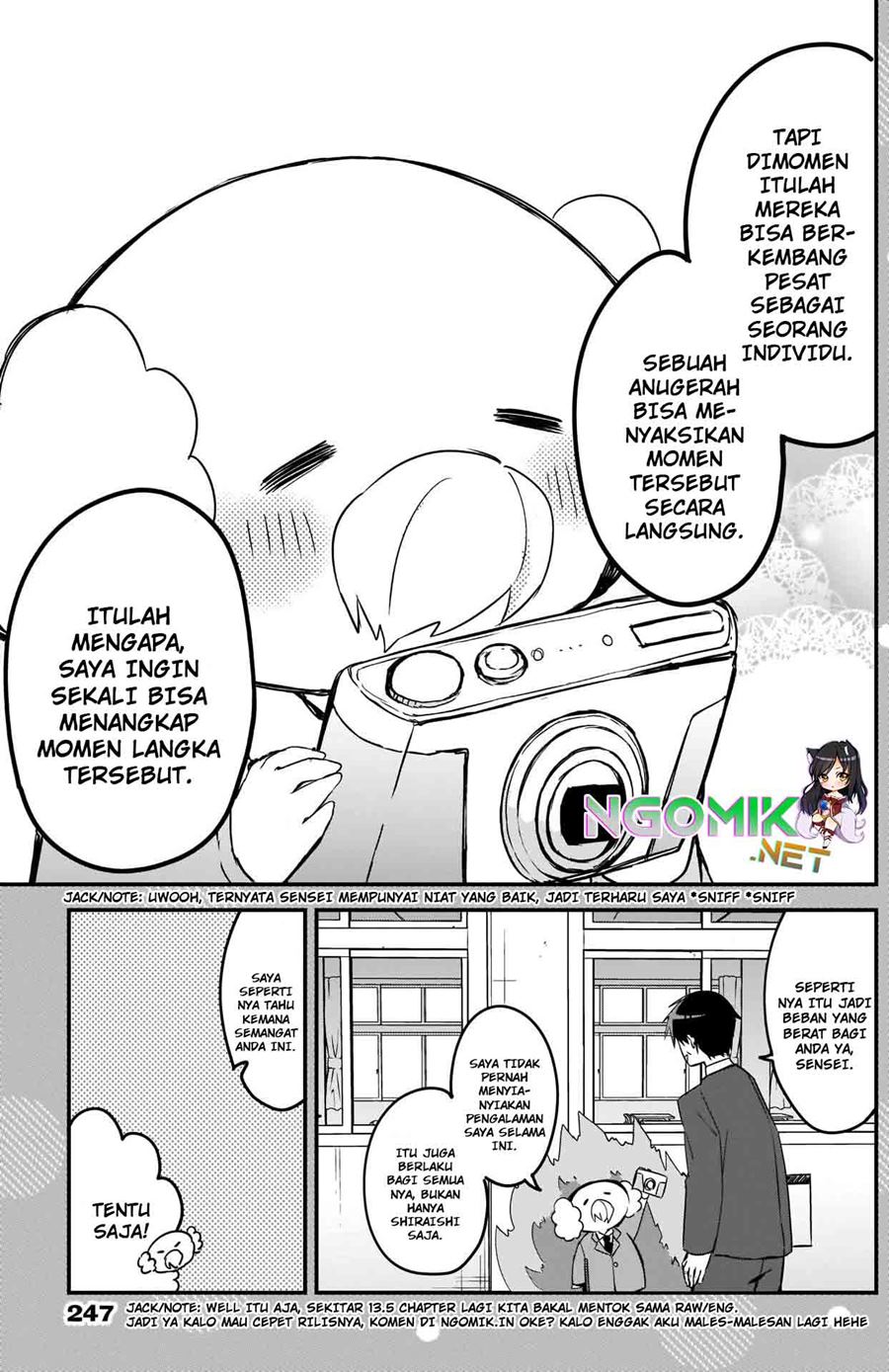 Kubo-san wa Boku (Mobu) wo Yurusanai Chapter 74.5 Bahasa Indonesia